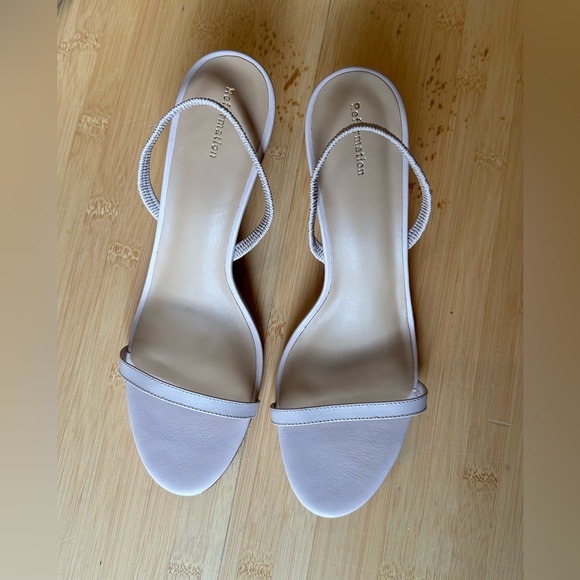 NWT Reformation Glena Strappy Heeled Sandal - Picture 6 of 10